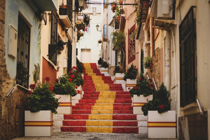 Escadaria em Espanha