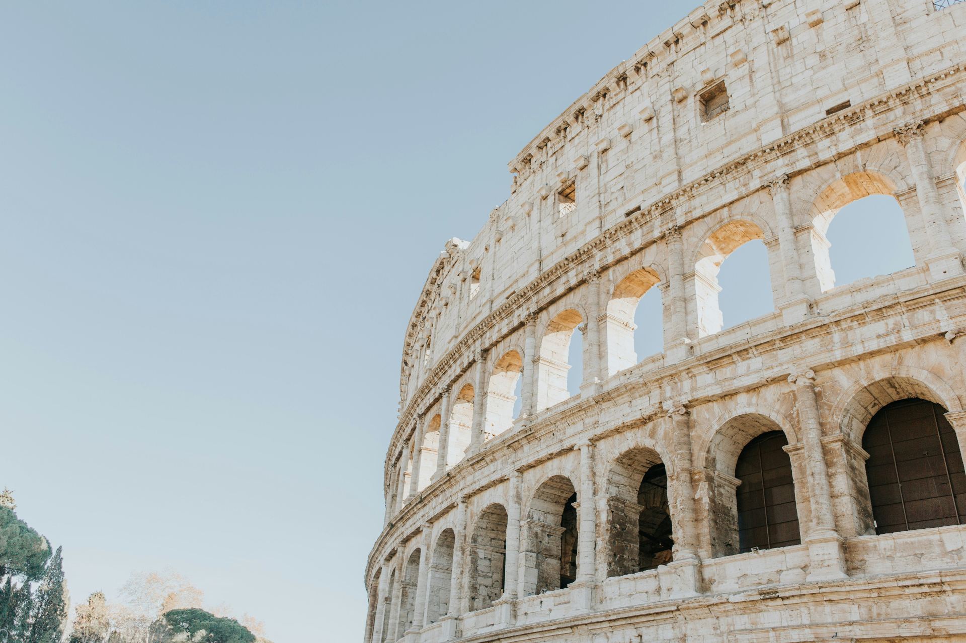 Colosseo a Roma, Italia