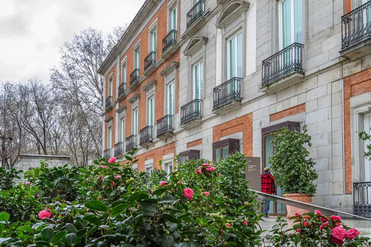 Thyssen-Bornemisza Museum in Madrid, part of the Golden Triangle of Art