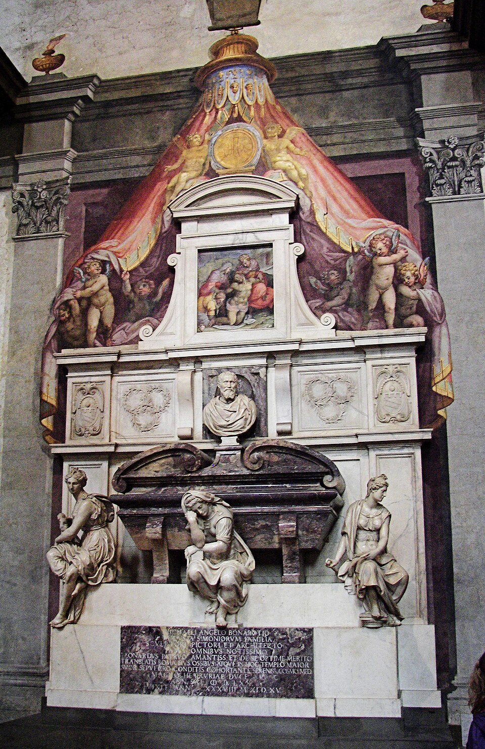 Túmulo de Michelangelo na Basílica de Santa Croce, Florença